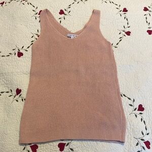 Elizabeth & James Story Knit Blush Tank M